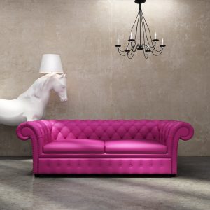 Pink Sofa